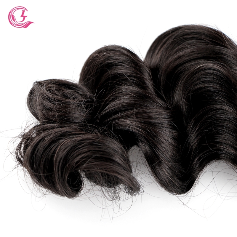 Virgin Hair of indian wave Bundle Natural black color 100g With Double Weft For Medium High Market
