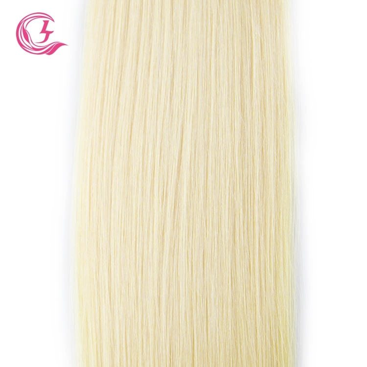 Unprocessed Raw Hair Straight Bundle #613 Blonde 100g With Double Weft