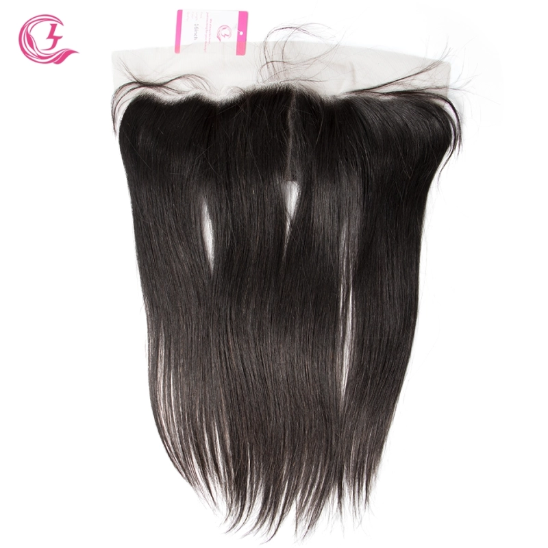 Unprocessed  Raw Hair Straight 13x4 Frontal Natural Color Medium Brown 130 density