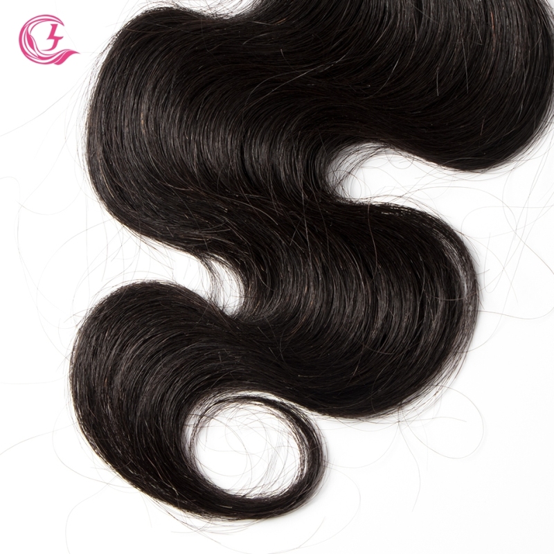 Unprocessed Raw hair Indian Wave 5x5 Closure Natural Color Medium Brown 130 density