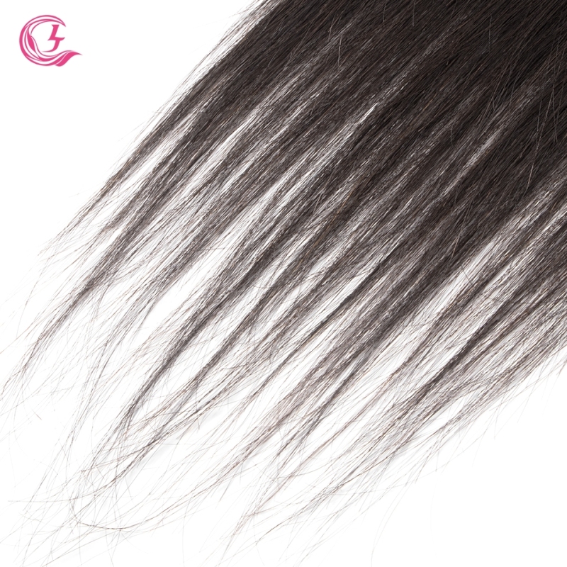 Unprocessed Raw hair Straight 5x5 Closure Natural Color Medium Brown 130 density