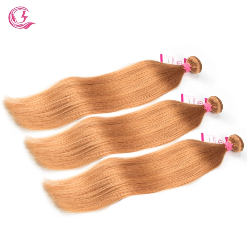 Virgin Hair of Straight Bundle 30# 100g With Double Weft For Medium High Market