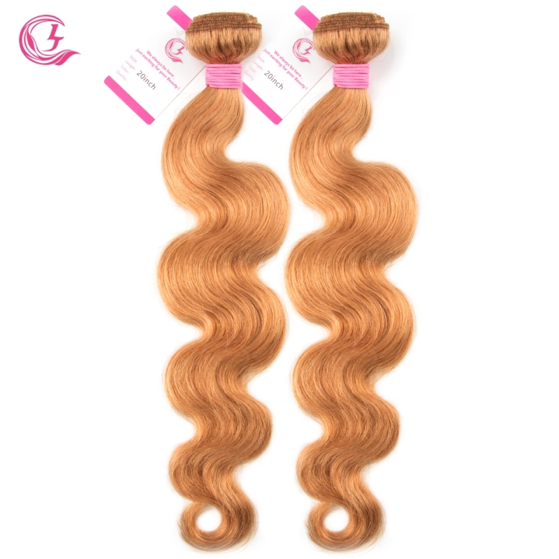 Virgin Hair of Body Wave Bundle 30# 100g With Double Weft For Medium High Market