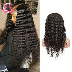CLJhair 5X5HD Lace Deepwave Closure Human Hair Wig For Black Women