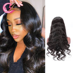 CLJhair Bodywave Brazilian 5X5 Lace Closure Human Hair Wig Naturel Raw Unprocessed Cuticle Aligned