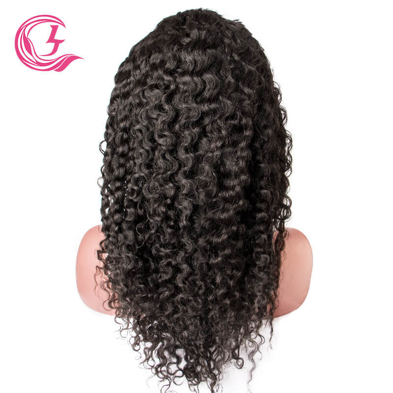 CLJHAIR 13X4 Natural French Wave Transparent Hd Lace Wigs
