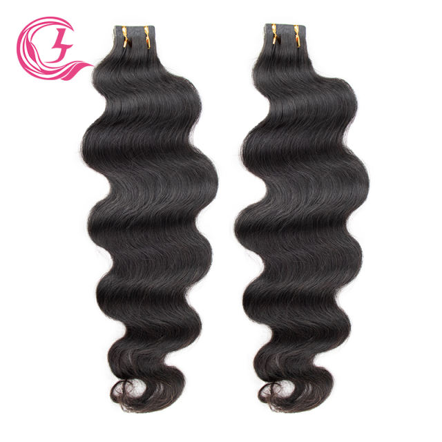 CLJhair Cambodian Body Wave Tape In Extensions Human Hair