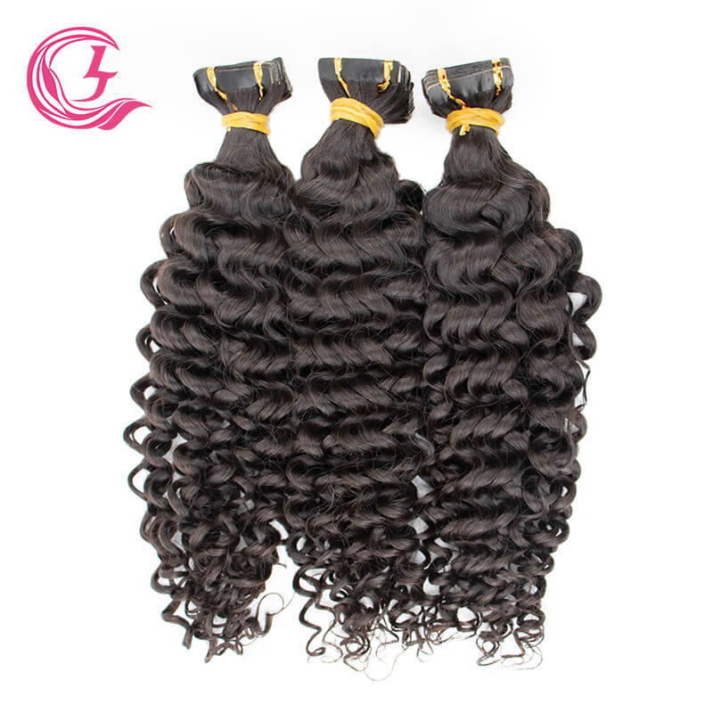 CLJhair Deep Wave Tape Ins Extensions Raw Hair For Black Women Human Hair