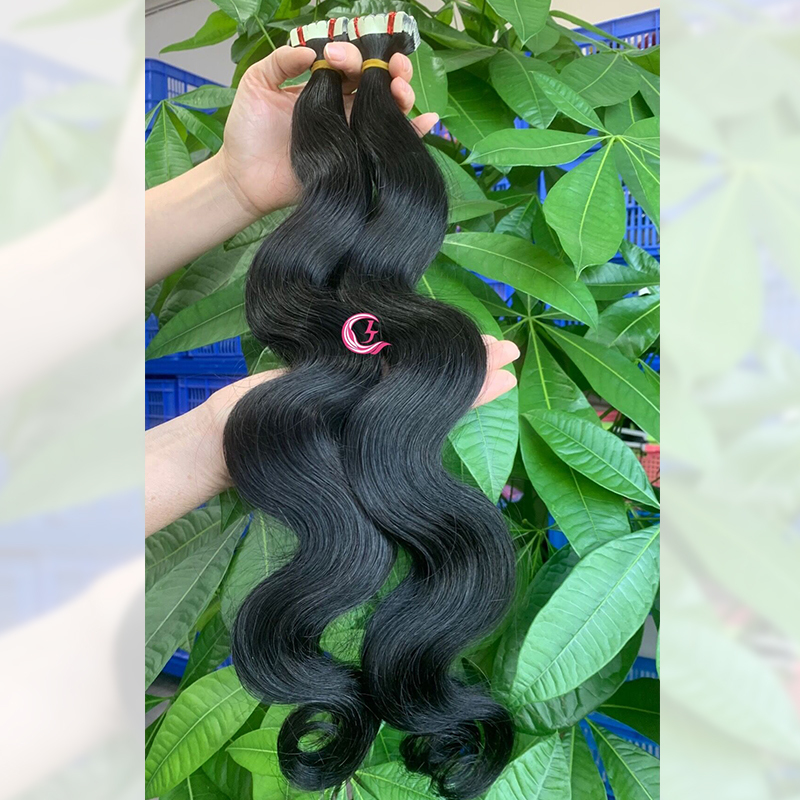 CLJhair Cambodian Body Wave Tape In Extensions Human Hair