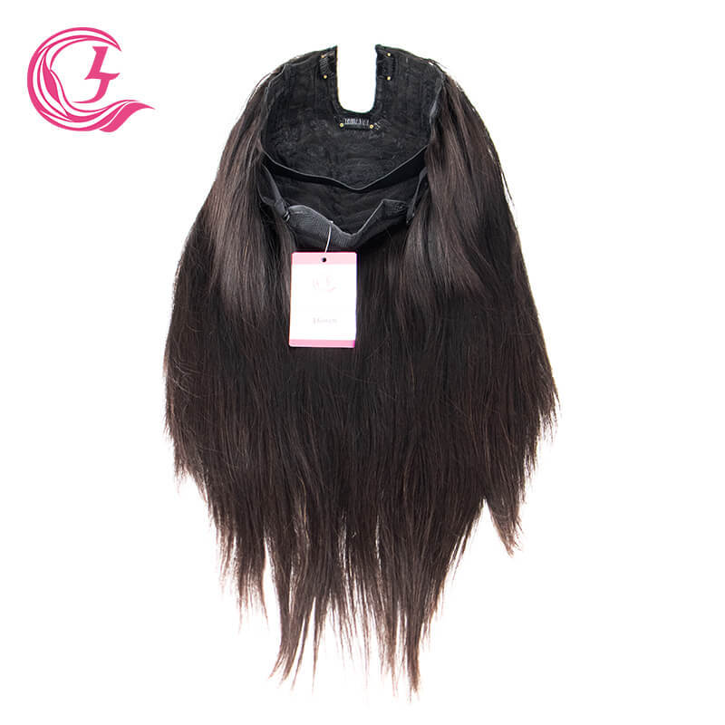 Cljhair Unprocessed Bone Straight U-Part Wigs 30Inch 100% Human Hair For Black Women