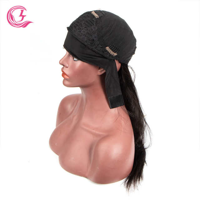 Cljhair Bone Straight Headband Wig 180% Density Brazilian Hair 30 Inch For Black Women