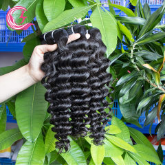 Cljhair Unprocessed Peruvian Deep Curly Bundles 100G Hair Lot Natural Extensions Human Hair