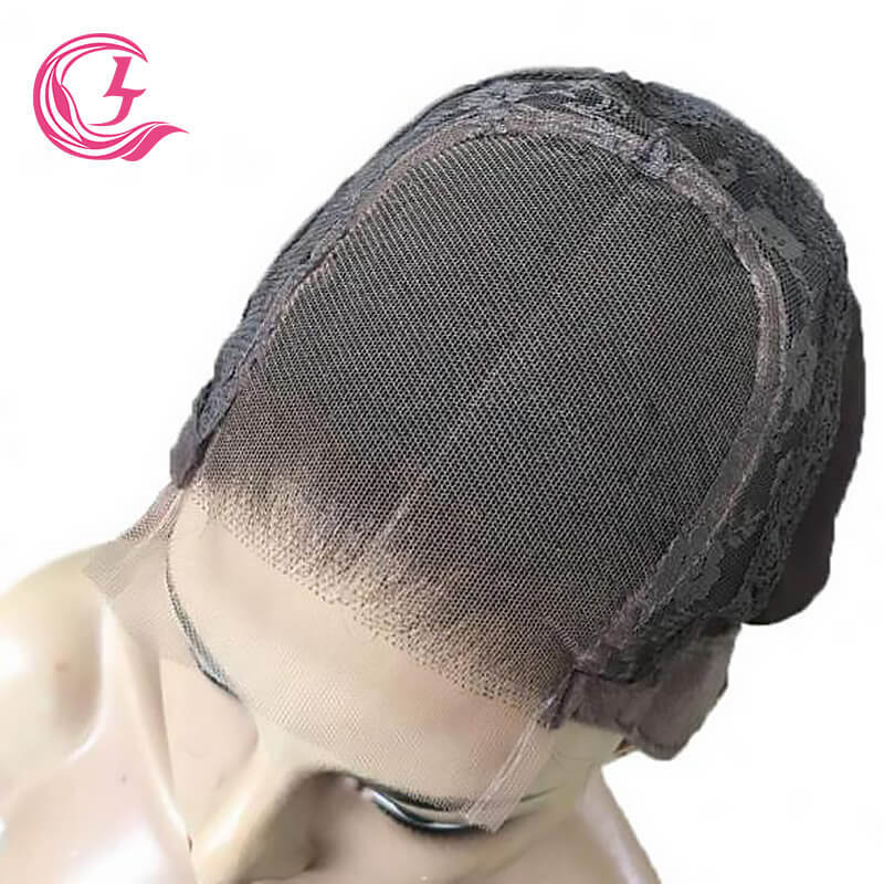 Cljhair Vendor 4X4 Bone Straight Transparent Lace Closure 100% Human Hair Wigs For Black Women