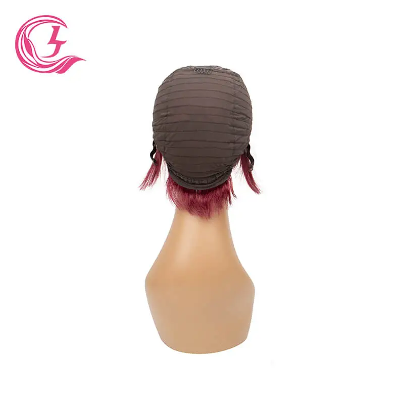 Clj Unprocessed 13X1 Bob Transparent T-Lace Wigs Bone Straight #1B99J Color Peruvian Hair For Medium High Market