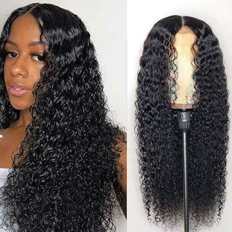 CLJHair 13x4 Lace Front Wigs With 150% Density Jerry Curly Human Hair Wigs