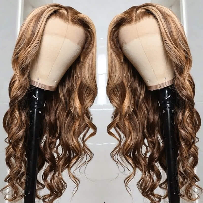 CLJHair Body Wave Wig #4/27 Ombre Colored With 150% Density