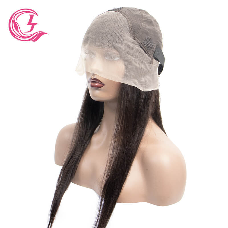 CLJHair Premium Lace Wigs Cheap Straight Lace Front Wigs Baby Hair