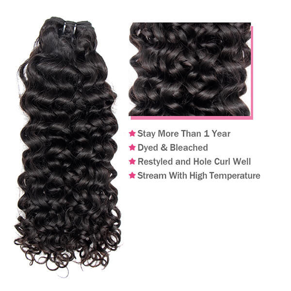 CLJHair italian curly 3 bundle deals of brazilian hair store for sale