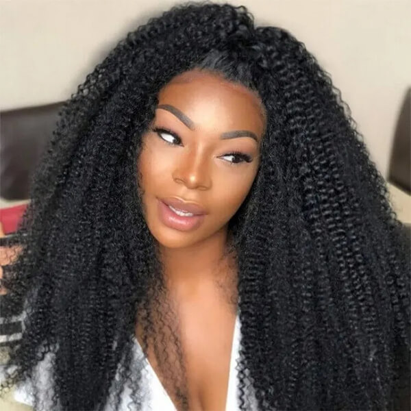 CLJHair indian kinky curly human hair 3 bundles deals natural black