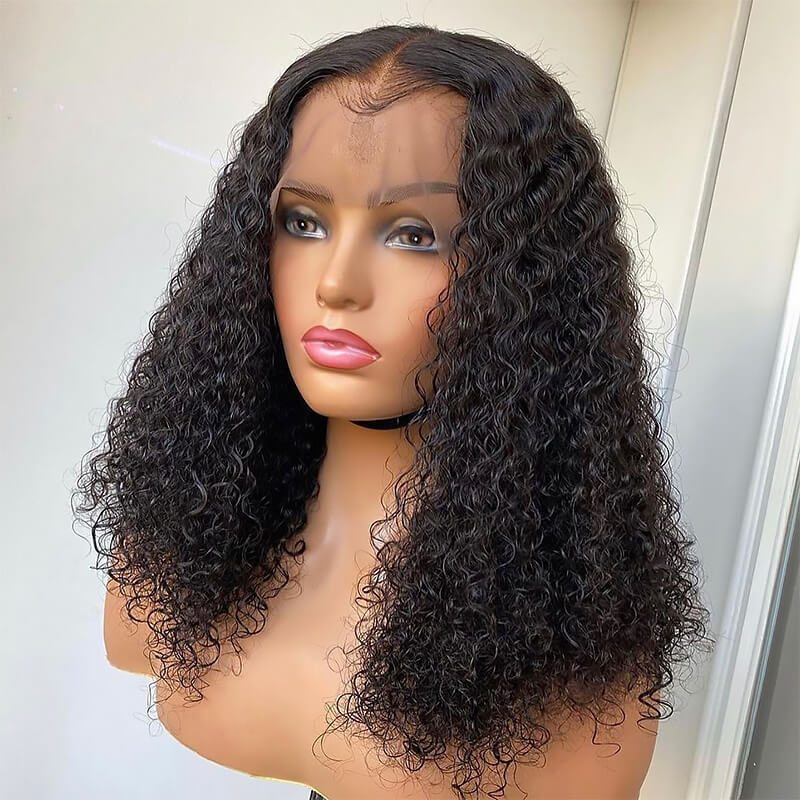 CLJHair 3 bundle deals  jerry curly virgin human hair of natural black