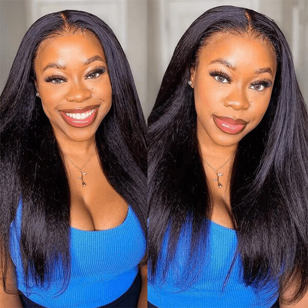 CLJHair brazilian yaki straight virgin hair 4 bundles with closure