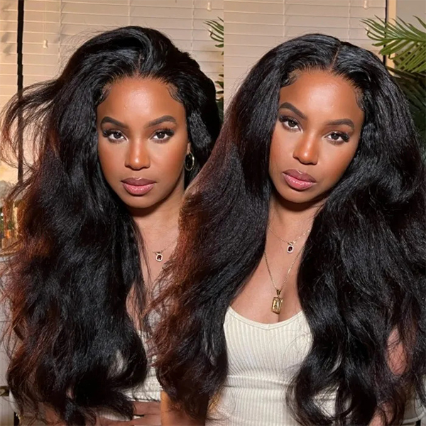 CLJHair 4x4 kinky straight transparent lace closure styles for women