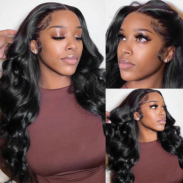 CLJHair body wave melting hd lace frontal 13x4 london virgin hair