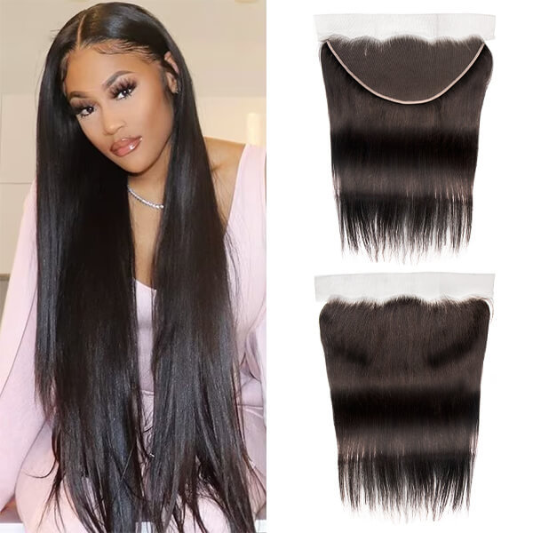 CLJHair malaysian straight lace frontal hairstyles 13x6 virgin hair