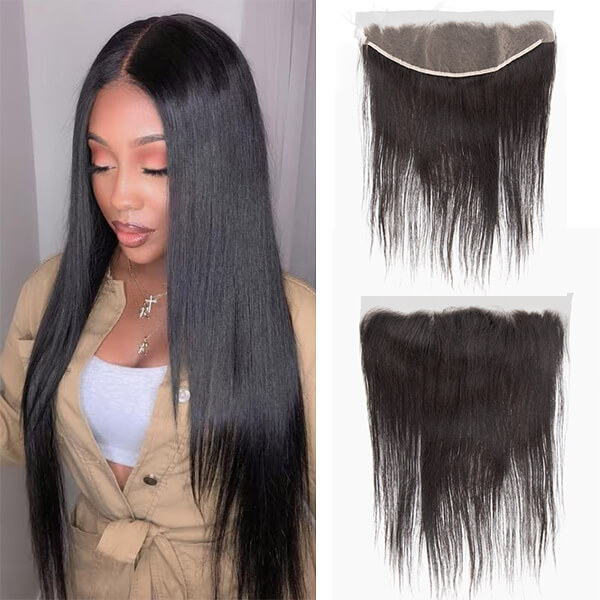 CLJHair dream virgin straight hair 13x4 hd lace frontal sew in styles