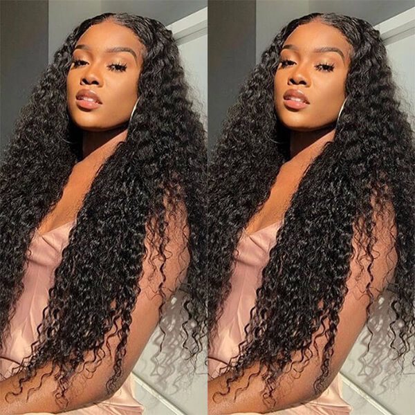 CLJHair 13x4 human hair hd lace frontal sew in jerry curly styles