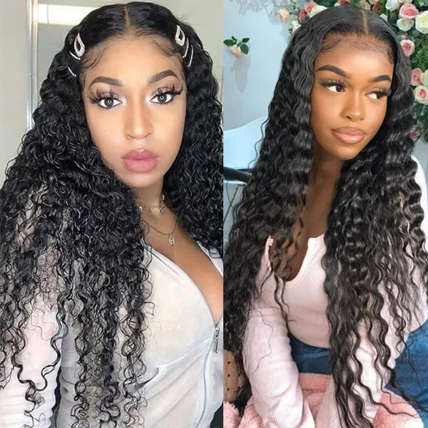 CLJHair virgin indian 5x5 hd lace closure deep wave sew in near me