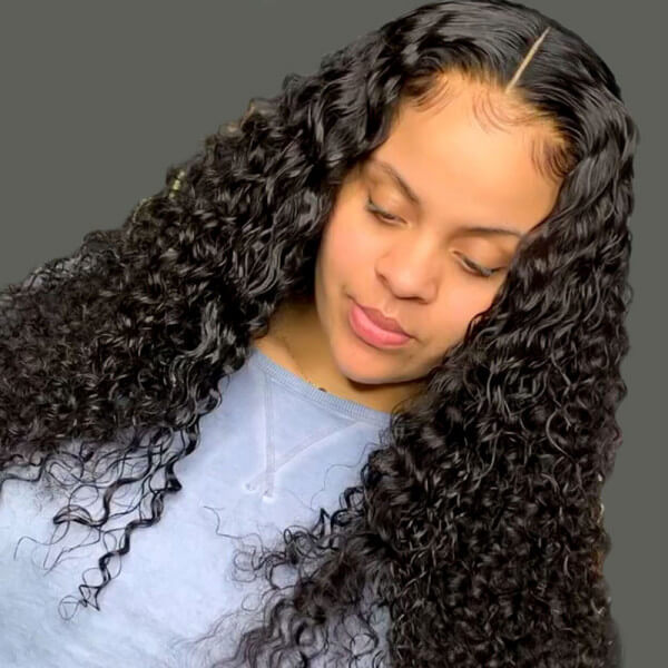 CLJHair virgin indian 5x5 hd lace closure deep wave sew in near me