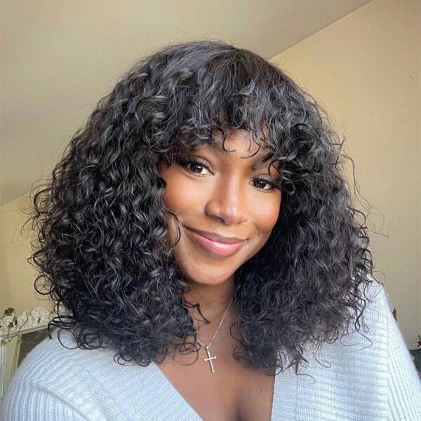 CLJHair transparent 4by4 water wave closure wig stores near me