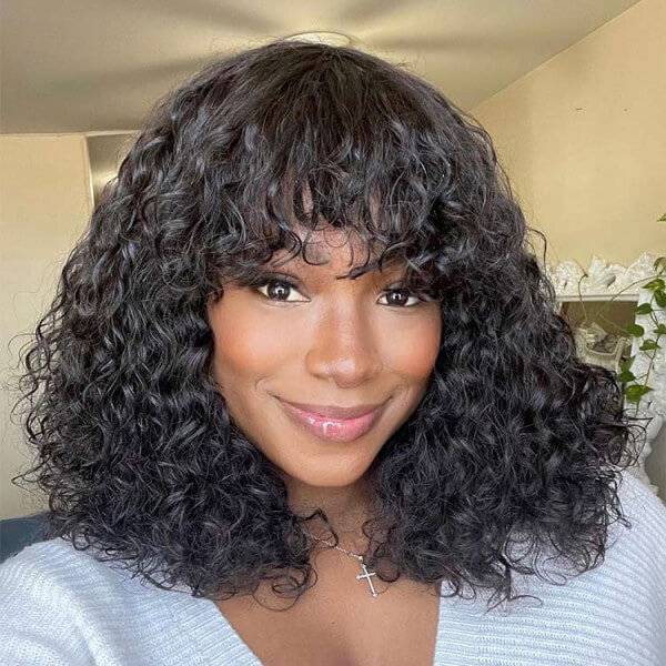 CLJHair transparent 4x4 water wave lace closure wig meaning