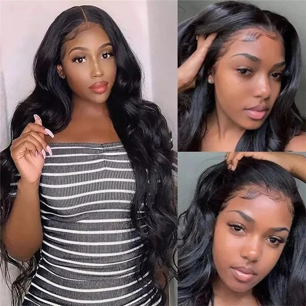 CLJHair 4 x 4 18 inch body wave hd lace closure wig vendors