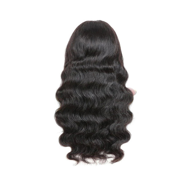 CLJHair 5x5 human hair body wave closure transparent lace wig