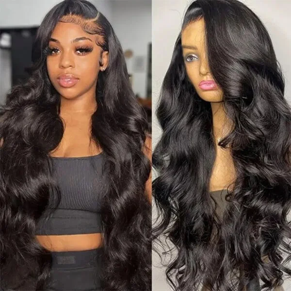 CLJHair perfect hairline body wave 13x4 lace front wig near me