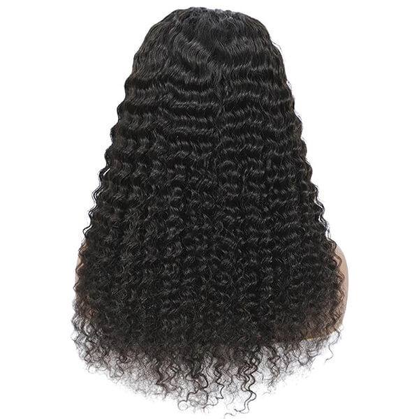 CLJHair cheap deep wave 13x6 transparent lace frontal wigs near me