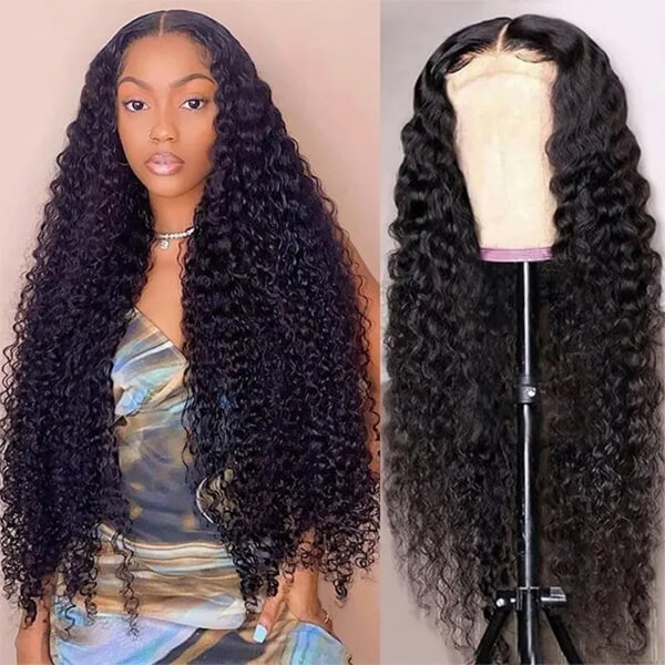 CLJHair deep wave hd lace 5x5 closure wig hairstyles for women
