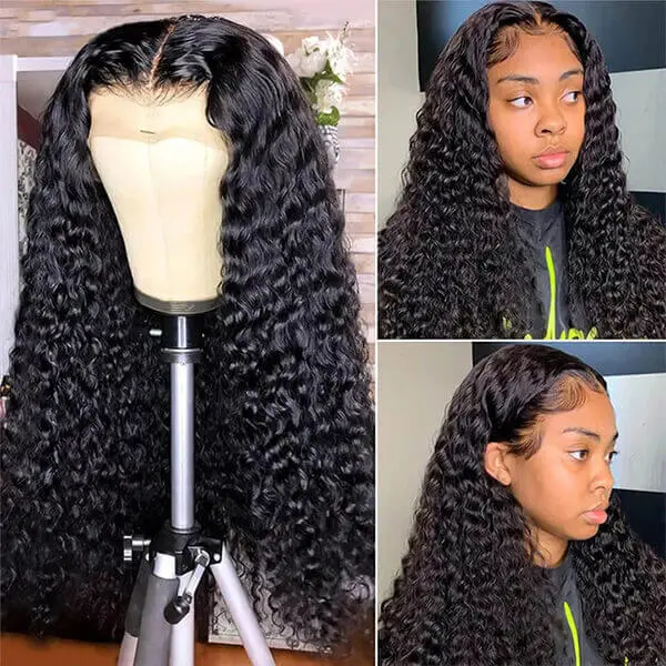 CLJHair deepwave virgin human hair 13x6 lace front wig hairstyles