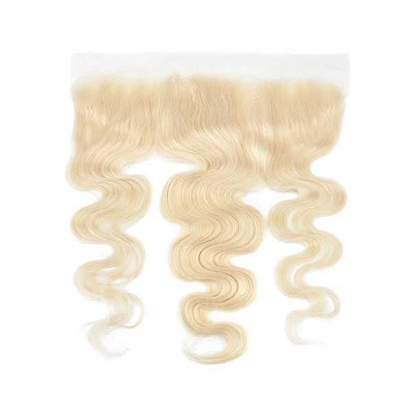 Cljhair 13X4 Transparent Lace Frontal Body Wave 613 Blonde Color Virgin Hair