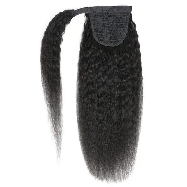 CLJHair clip in ponytail kinky straight hair extensions near me