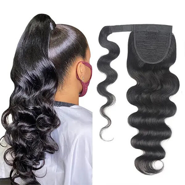 CLJHair human hair ponytail extension with body wave near me