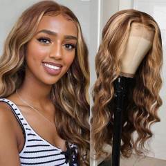 CLJHair Body Wave Wig #4/27 Ombre Colored With 180% Density