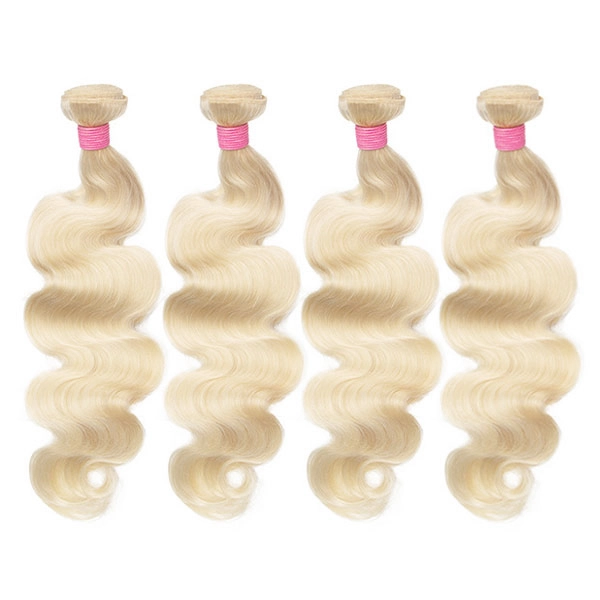 Cljhair Body Wave 5X5 Lace Closure With 4Pcs Virgin Hair Bundles