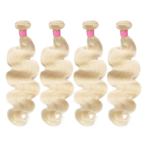 Cljhair Virgin 4Pcs Body Wave Hair Bundles With 4X4 Hd Lace Closure