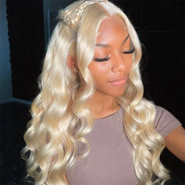 Cljhair Virgin Human Hair Body Wave 4 Bundles With 13X4 Lace Frontal