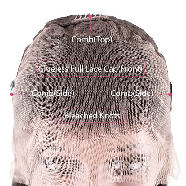 CLJHair cheap body wave transparent full lace wig human hair