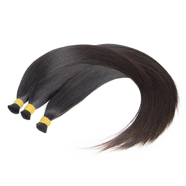 CLJHair cheap straight bulk human hair no weft extensions for sale