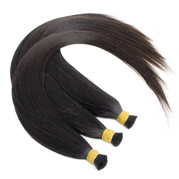 CLJHair cheap straight bulk human hair no weft extensions for sale